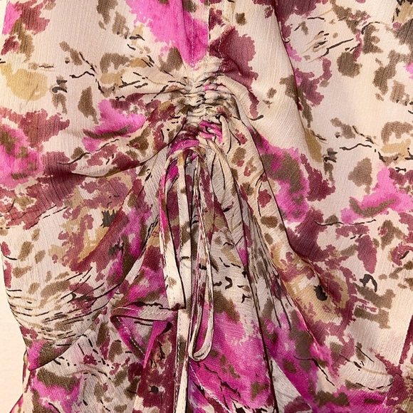 🌹NWT:Samuel Dong Floral Pink Maxi Skirt - Picture 6 of 10
